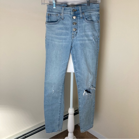 Madewell Denim - Madewell 9” High-Rise Skinny Denim Jeans size 25